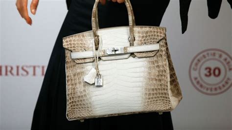 hermes albino crocodile bag